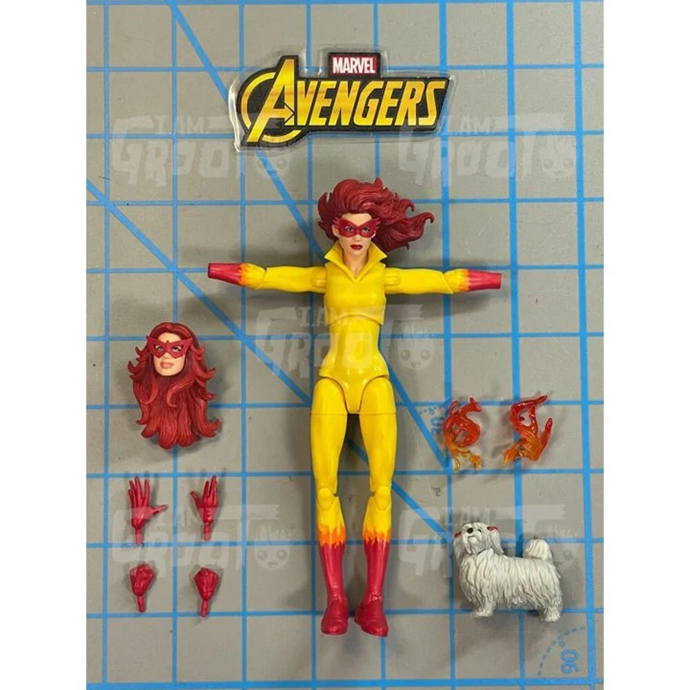 Marvel Legends Firestar Action Figure Fan Channel Exclusive Complete Avengers C